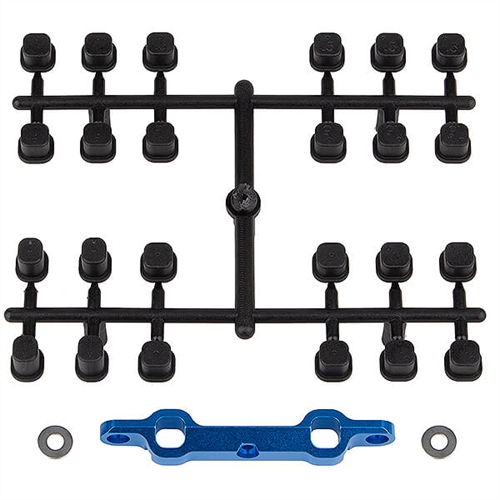 TEAM ASSOCIATED FT DR10 ARM MOUNT 'C' ALUMINIUM